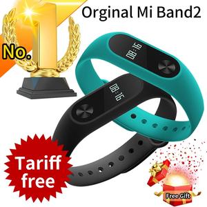 Promotion! Original Xiaomi Mi Band 2 Miband Band2 Wristband Bracelet with Smart Heart Rate Fitness Tracker Touchpad OLED Strap Manchester For Sale