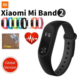 Original Xiaomi Mi Band 2 Smart Fitness Bracelet Watch Wristband Miband OLED Touchpad Sleep Monitor Heart Rate Mi Band2 Freeship With Paypal