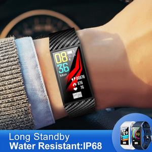 KSUN KSS7 Smart Bracelet Band With Heart rate Monitor ECG Blood Pressure IP68 Fitness Tracker Wrisatband Smart Watch Newest For Sale