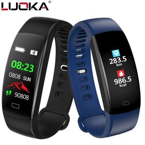 LUOKA Smart Bracelet Color Screen Blood Pressure Fitness Tracker Heart Rate Monitor Smart Band Sport for Android IOS Affordable Online