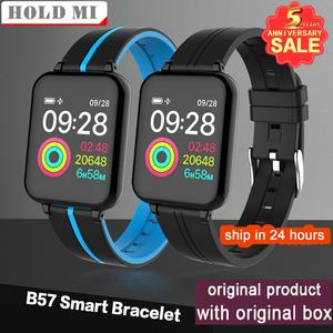 New B57 Smart Watch Bracelet IP67 Waterproof Heart Rate Monitor Blood Pressure Fitness Tracker Women Men Sport Wearable Watch Amazing Pice Cheap Online