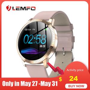 LEMFO Original Women Smart Watch Heart Rate Blood Pressure Monitor Message Call Reminder Pedometer Calorie Smartwatch Men Clearance Choice