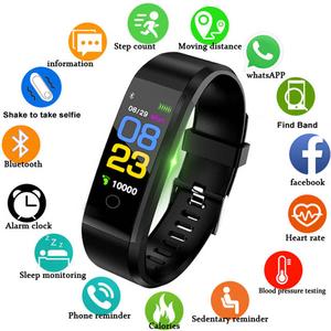 Health Bracelet Heart Rate Blood Pressure Smart Band Fitness Tracker Smartband Wristband honor mi Band 3 fit bit Smart Watch Men Outlet Shop Offer