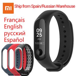 English/Spanish Xiaomi Mi Band 3 Miband 3 Fitness Tracker Heart Rate Monitor Smart Band 0.78" OLED Display 5ATM Waterproof Band Latest Sale Online