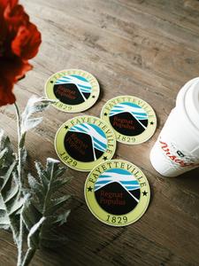 Fayetteville Motto Die Cut Sticker Discount Popular