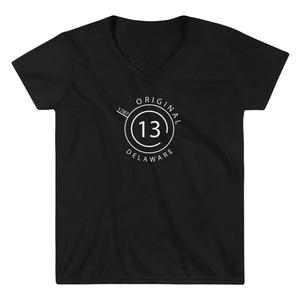 Delaware - Women's Casual V-Neck Shirt - Original 13 Sale Extremely