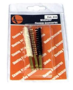 3 Piece Rifle Brush Set in Blister Pack 243 Free Shipping Low Pice