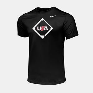 Black Home Plate Legend Tee Free Shipping Geniue Stockist