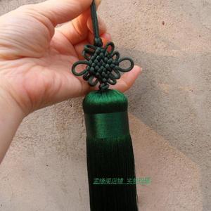 Smaragd Green Chinese Knot XL Wudang Tai Chi Sword Tassel Cheap Usa Stockist