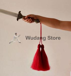 Hand-Woven Real Horse Hair Red Sword Tassel Perfect Cheap Online