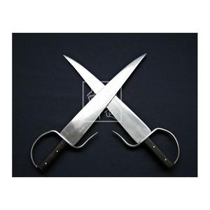 IP Man Damascus Steel Wing Chun Hudie Shuangdao From China Free Shipping Low Pice