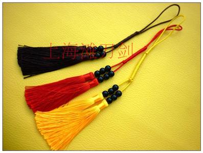 Simple Tai Chi Sword Hanger with Beads Tricolor Best Pices For Sale