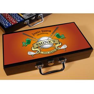 "19th Hole" Golf Poker Set Visit New