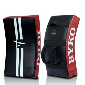 BYKO Kick Shield Muay Thai Kickboxing, Large Heavy Curved Kicking Striking Body Pad, Punching Foot Target MMA Boxing Training, 3 Handles, Martial Arts Karate TKD Taekwondo (only one pad)) Sale Wholesale Pice