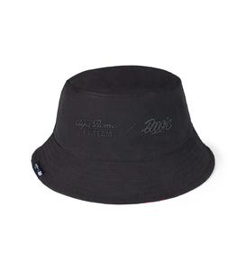 Alfa Romeo Racing F1 Limited Edition Black Reversible Bucket Hat- Designed by Swiss Graffiti Artist Boogie Cheap Sale Genuine