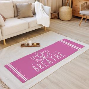 Breathe Yoga Mat Pink Cheap Sale 2025 Newest