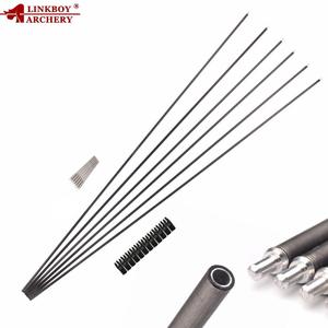 12Pcs 32 Inches X10 Carbon and Aluminum Hybrid Set Arrow Spine 350-1000 Outer Diameter 5.2mm /-0.001 Inner-type Tips for Archery 2025 New Sale Online