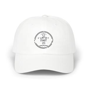 Let's Inlet It Classic Dad Cap - Casual Summer Hat for Outdoor Adventures Clearance Manchester