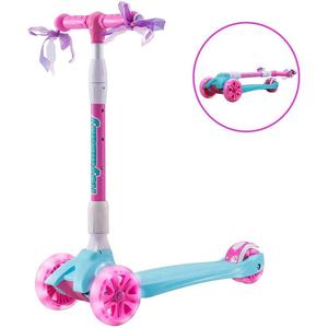 Royalbaby Foldable Kids Scooter for Boys and Girls Ages 3 to 12 Years, Pink Blue Cheap Very Cheap