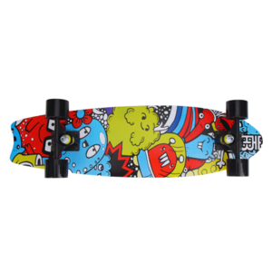 Chaser 28" Wooden Maple Skateboard (E076) -Monsters In Love Sale New Styles