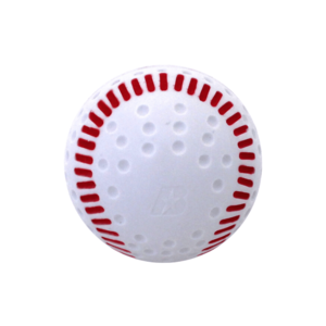 9in White Dimpled Baseballs with Simulated Red Seams (12 Pack) Sale Comfortable