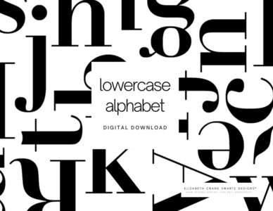 lowercase alphabet chart - digital download Buy Cheap Release Dates