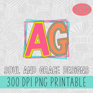 AG Bright Letters Cheap Affordable