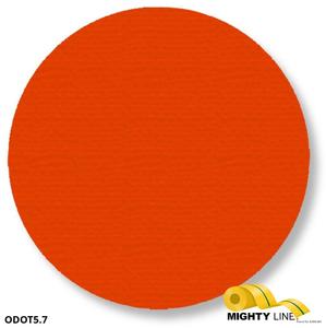 5.7 Inch Orange Floor Marking Dots Clearance Clearance