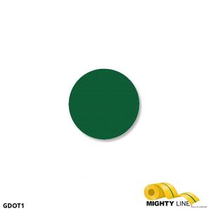 1 Inch Green Floor Marking Dots Sale View