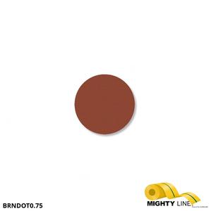 0.75 Inch Brown Floor Marking Dots Best Seller For Sale
