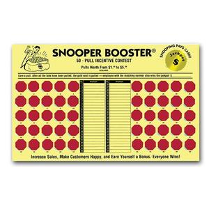 Snooper Booster Incentive Cash Boards Cheap Low Pice