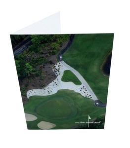 A-Z Golf Aerial Letter Greeting Cards with Matching Ball Marker Cheap Online Online