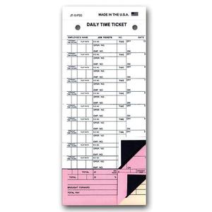 Job Time Tickets (Form JT-10 and JT-12) Pre Order