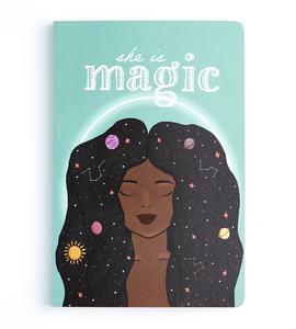 She is Magic: Plain Notebook Affordable Cheap Online