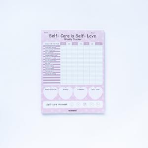 SELF CARE - Weekly Tracker Quality Free Shipping For Sale