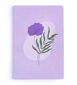 Violet Bloom: Plain Notebook Discount Popular