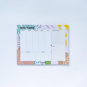 WEEKLY PLANNER- Undated Tear-Off Desk Pad Cheap Pice Low Shipping Fee