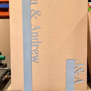 Personalised Acrylic Name Post Outlet Visit