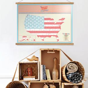 50% OFFScratch Off Map Of the United States. 100% Authentic Sale Online