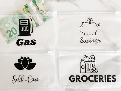 CUSTOM Budgeting Envelopes Low Cost Cheap Pice