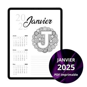 Agenda 2025 - 01 Janvier Sale Low Shipping Fee