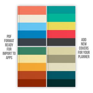 Colours Digital Planner covers Browse Cheap Online