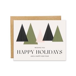 Bl Rose Designs - Holiday Trees Card Discount Nicekicks