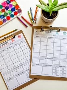 Weekly Schedule Template Buy Cheap Largest Supplier