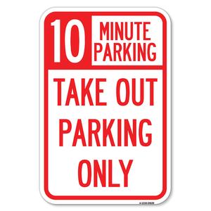 10 Minutes Parking Take Out Parking Only In China