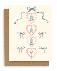 Bows Baby Card Latest Collections