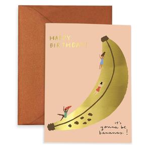 Banana Slide - Birthday Card Cheap For Cheap