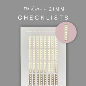 Checklist Stickers, Mini Planner Stickers, List Sticker, Reminder Sticker, Hobonichi Weeks Stickers, Foiled Planner Stickers Free Shipping Discounts