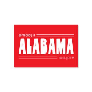 Alabama Loves You Post Card Set Clearance Footlocker Pictures