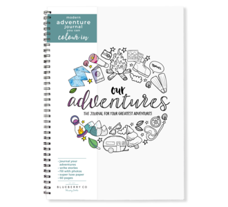 Our Adventures - The Adventure Journal for Everyone | Blueberry Co Get To Buy Sale Online